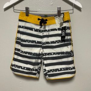 Boys Volcom Swim Trunks 8 Slim